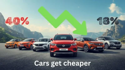 Cars get cheaper
