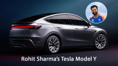 Rohit Sharma’s Tesla Model Y